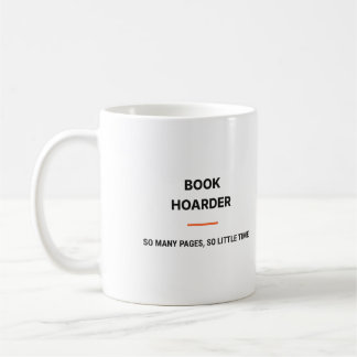 Book Hoarder So Many Pages So Little Time Tasse Koffiemok