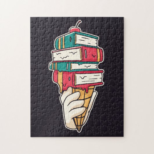 Book Ice Cream Legpuzzel (Verticaal)