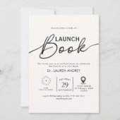 Book Launch Invitation (Devant)