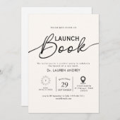 Book Launch Invitation (Devant / Derrière)