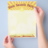 Book Launch Party brochure (Hand)