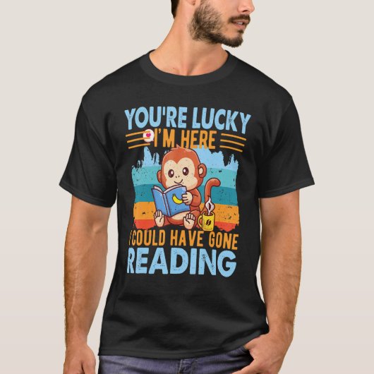 Book Library Librarian Book Reading  Book Reader T-shirt (Voorkant)