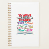 Book Lover 10 Ways to Become a Reader (Devant)