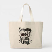 Book Lover Bag Grote Tote Bag (Achterkant)