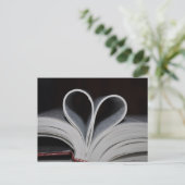 Book Lover Briefkaart (Staand voorkant)