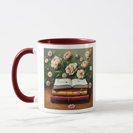 Book Lover Coffee Mug (Gauche)