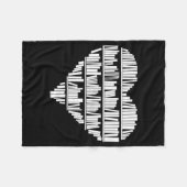 Book Lover Fleece Deken (Voorkant (Horizontaal))