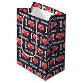 Book Lover Gift Bag Medium Cadeauzakje (Voorkant Gekanteld)