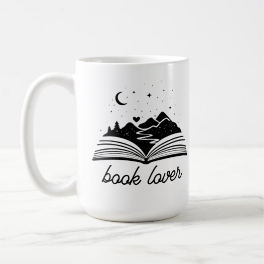 Book Lover  Koffiemok (Links)