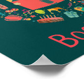 Book Lover leslokaal Poster (Hoek)