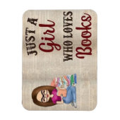 Book Lover Magneet (Verticaal)