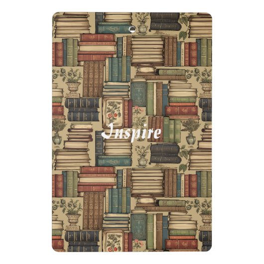 Book Lover Mini Klembord (Achterkant)