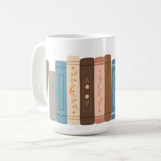 "Book Lover" Mug (Devant gauche)