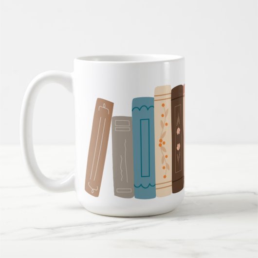 "Book Lover" Mug (Gauche)
