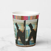 Book Lover Papieren Bekers (Rechts)