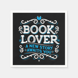 Book Lover Party Napkins Servet