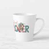 Book Lover Pastel Latte Mug (Droite)