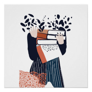 book lover perfect poster