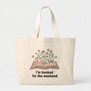 Book Lover Sac fourre-tout - Je suis réservé pour 