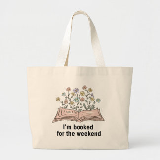 Book Lover Sac fourre-tout - Je suis réservé pour