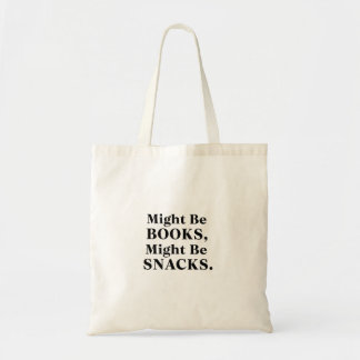 Book Lover Snack Humor Tote Bag