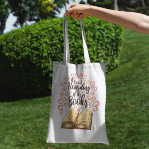 Book Lover Tote Bag