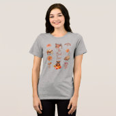 Book Lover Tri-Blend Shirt (Voorkant volledig)