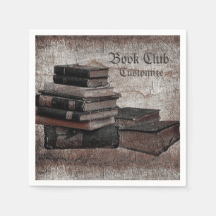 Book Lovers Book Club Paper Napkins Servet