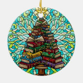 Book Lovers Bookish Christmas Tree Ornament (Achterkant)