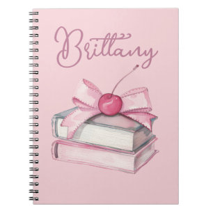 Book Lovers Coquette Joli Carnet rose