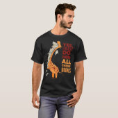 Book Lovers Giraffe Yes I Need All Classic T-Shirt (Devant entier)