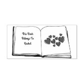Book Lovers Stamp Rubberstempel (Afrduk)