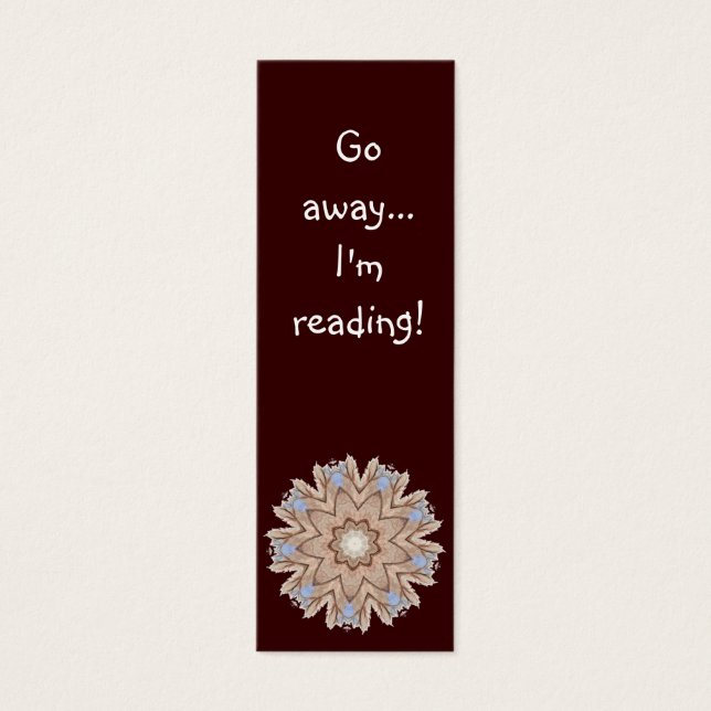 Book Mark Native American Design, First Nations, Mini Visitekaartjes (Voorkant)
