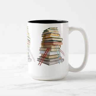Book Mug Gifts for Book Lovers Tweekleurige Koffiemok