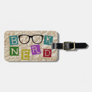 Book Nerd Bagagelabel