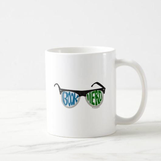 Book Nerd Glasses Koffiemok (Rechts)