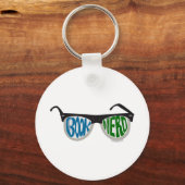 Book Nerd Glasses Sleutelhanger (Voorkant)