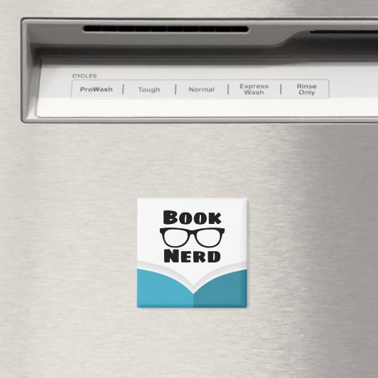 Book Nerd Magneet (Insitu (Vaatwasser))