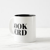 Book Nerd mok | Kute Book Lover Slogan Mok (Voorkant links)