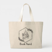 Book Nerd Tas (Achterkant)