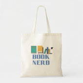 Book Nerd Tote Bag (Voorkant)