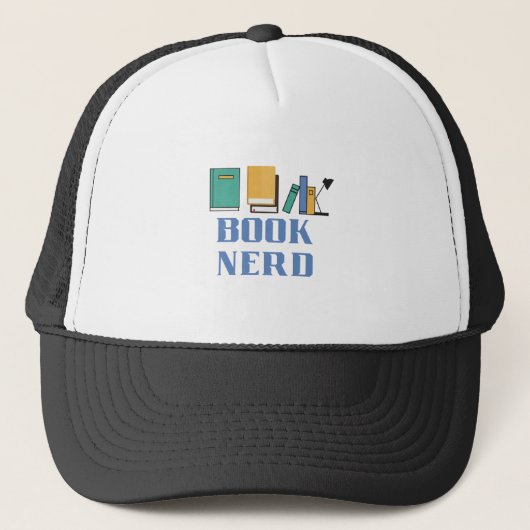 Book Nerd Trucker Pet (Voorkant)