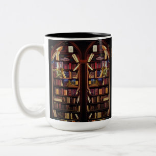 Book Nook Shelves Tweekleurige Koffiemok