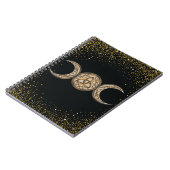 Book of Shadows Celtic Triple Moon/Triple Goddess Notitieboek (Linkerzijde)