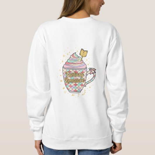 Book Reader Sweatshirt Funny (Achterkant)