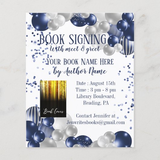 Book Signalering ballonschrijver Flyer (Voorkant)