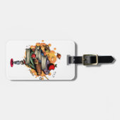 Book Smart Bagagelabel (Voorkant horizontaal)