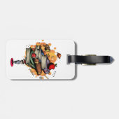 Book Smart Bagagelabel (Achterkant horizontaal)