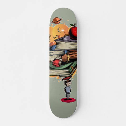 Book Smart Skateboard (Voorkant)