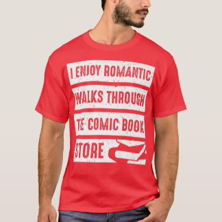 Book Stuff Book Lovers Comic Book T-shirt